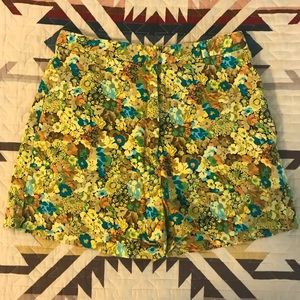Topshop Floral Shorts